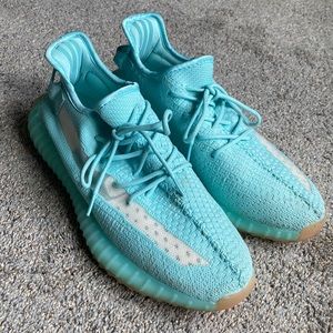 Custom Blue Yeezy